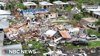 Milton death toll rises while search continues in areas hit by tornadoes and flooding