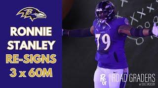 BALTIMORE RAVENS RE-SIGN RONNIE STANLEY 3Y 60M (NEGOTIATION DETAILS)