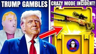 Donald Trump Spends my balance and pulls a $10.000 AWP DRAGON LORE!