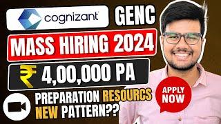 Cognizant Mass Hiring 2024 | Pattern | Resources | Apply Now | Easy