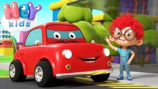 I'M A CAR Song  Cartoons And Songs With Cars For Kids - HeyKids