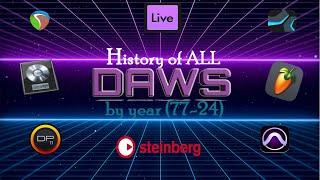 DAW History - All DAWS by year