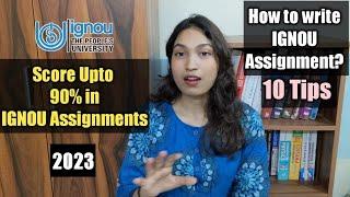 How To Write IGNOU Assignment 2023 and Score 90% |Importance of IGNOU Assignment @thebraingain