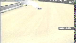 2000 Imola 8 Button collides with Gene  Race