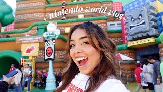 NINTENDO WORLD VLOG 2024!! (toadstool cafe + universal studios rides)