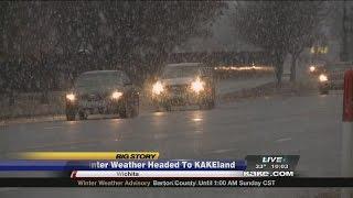 Winter weather headed to KAKEland