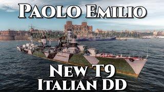 World of Warships: Paolo Emilio - New T9 Italian Destroyer