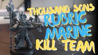 Building a Rubric Marines Kill Team: Kitbashing, Roster Building and Struggles