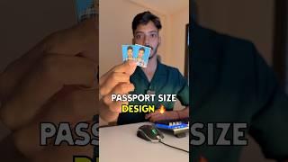 Create Passport Size photos  #shorts #pc