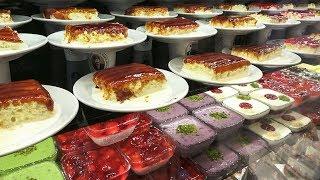 Mouthwatering Sweet Shop in Sirkeci Istanbul (Hafız Mustafa 1864)