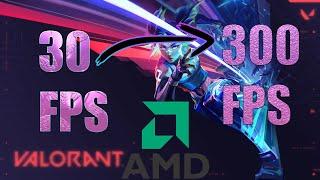 Valorant Amd Ekran Kartlarında - FPS Artırma ve Drop sorunu Çözümü 2022!