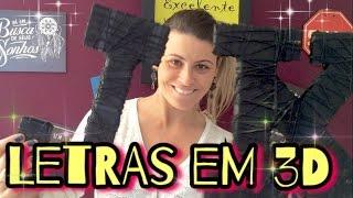 LETRAS EM 3D