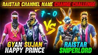 Raistar Channel Name Change 7-0 Clash Squad