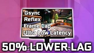 Destroy Input Lag | Gsync, Reflex, Frame Cap, & Ultra Low Latency