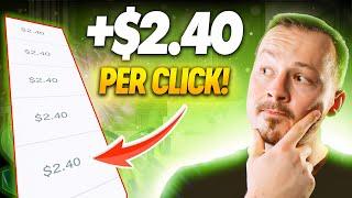 Copy & Paste Trick To Get Paid +$2.40 For EVERY CLICK! | Make Money Online ClickBank 2023