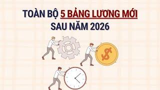 5 bảng lương mới sau 2026 áp dụng cho những đối tượng nào?| Báo Lao Động