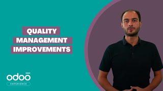 Quality management improvements