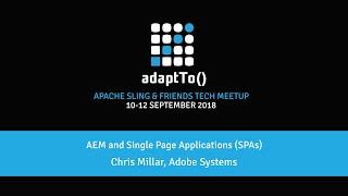 AEM and Single Page Applications (SPAs)