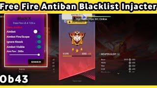 OB44 Free Fire Hack  Antiban FF Max Injector | Mobail Panel Injector - Headshot injector free fire