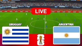 LIVE| URUGUAY vs ARGENTINA - FIFA World cup 2026 Qualifiers || PES 21 Simulation