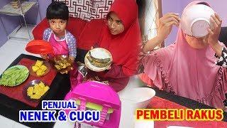 Drama nenek dan cucu penjual pecel lele ada pembeli rakus