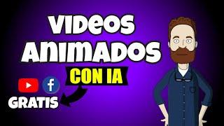 Como Crear Videos Animados con IA Para MONETIZAR Youtube/Facebook  Tutorial GRATIS paso a paso