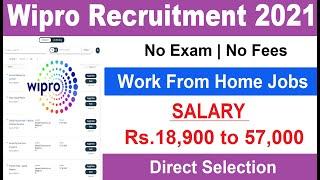 Wipro Recruitment 2021 | Work From Home Jobs | Govt Jobs | Sarkari Naukari