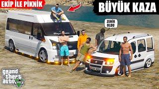 DOBLO İLE PİKNİĞE GİTTİK ZEHİR ZIKKIM OLDU !! GTA 5 GERÇEK HAYAT #9