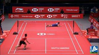 Anthony Ginting Attack | Chou Tien Chen Super Save | Anthony Ginting vs Chou Tien Chen