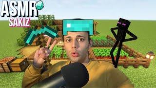 1 SAAT! MINECRAFT AMA SAKIZLI ASMR SURVIVAL HARDCORE!