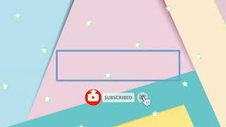 Free Intro pastel color Template |No text |No copyright