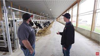 Lely Dairy XL: Doubledale Barn Tour