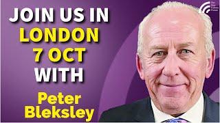 Join us in LONDON on 7 OCT with PETER BLEKSLEY, former Police Detective