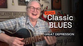 Learn A Classic Blues Progression ** Nobody Knows You ** Written 1923            #guitar