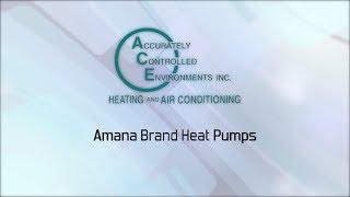 Amana Brand Heat Pumps | Winter | Accurately Controlled Environments