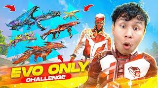 Only Evo Guns Challenge in Solo Vs Squad Pro Lobby Match  Tonde Gamer - Free Fire Max