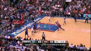 The Jeremy Lin Show Vs. Philadelphia 76ers (3/21/12)