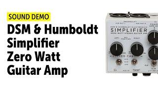 DSM & Humboldt Simplifier - Sound Demo (no talking)