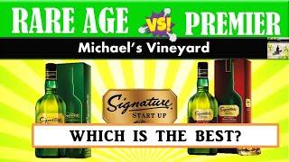 Signature rare age vs Premier grain | Whiskey Review | Which is the best?