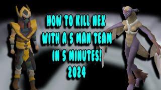 How to kill Nex OSRS (5 Man Team) - Quick Guide!