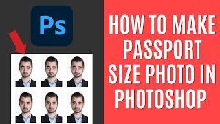 How to Make Passport Size Photo in Photoshop 2024 [Quick Guide]