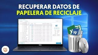 Cómo recuperar archivos borrados de la papelera de reciclaje Windows