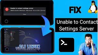 Fixing VNC Black Screen Issue in Kali Nethunter Installation in Android [VNC Viewer}  full guide