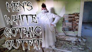 Men's White Gothic Outfit | Madame Absinthe