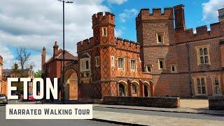 ETON | 4K Narrated Walking Tour | Let's Walk 2023