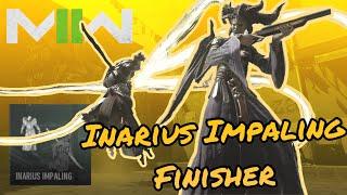 Inarius Impaling Finishing Move (DIABLO 4: INARIUS OPERATOR BUNDLE) | Modern Warfare 2 | Season 6