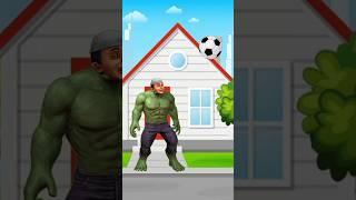 Hulk atok Dalang kena Bola #shortvideo