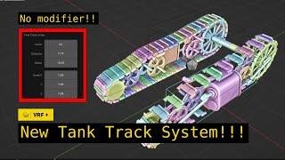 Tutorial a Tank Tracks Rig in Blender 4.x #blenderaddons