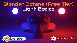 Blender Octane Render Tutorial | PBR Light Basics