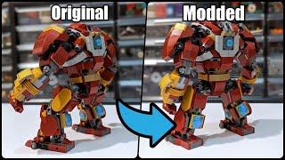 Simple mods for your Wakanda Hulkbuster (Lego 76247)